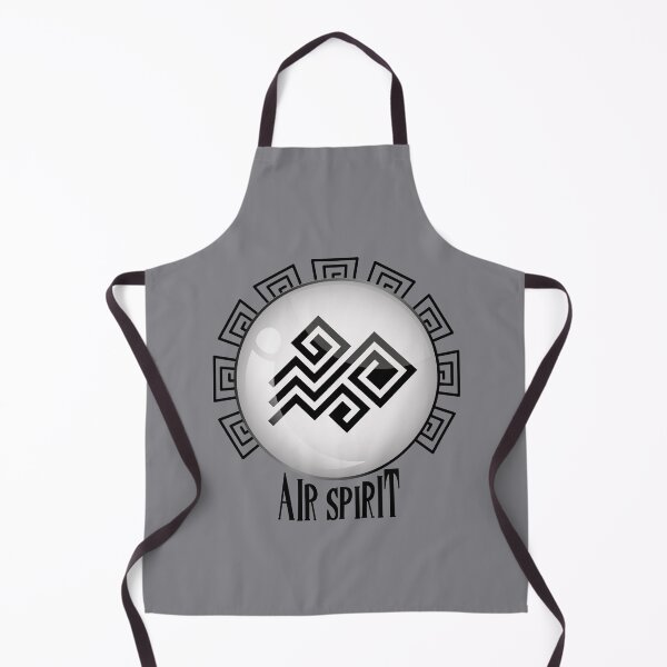 Item preview, Air element spirit logo designed and sold by Konopikyu.