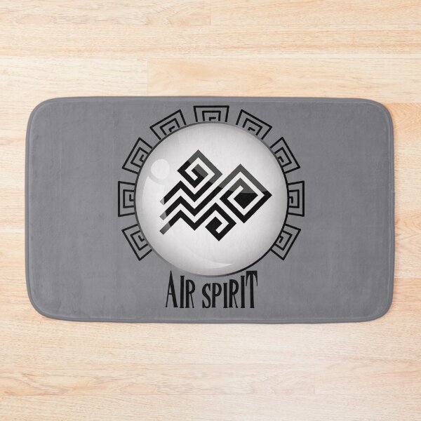 Item preview, Air element spirit logo designed and sold by Konopikyu.