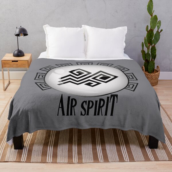 Item preview, Air element spirit logo designed and sold by Konopikyu.