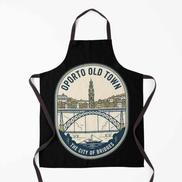 Item preview, Oporto Old Town Vintage Travel Emblem Porto Portugal designed and sold by k3rstman1.