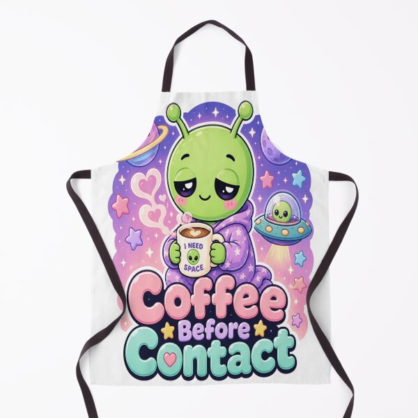 Item preview, Coffee Before Contact Alien Design designed and sold by Ruamid.
