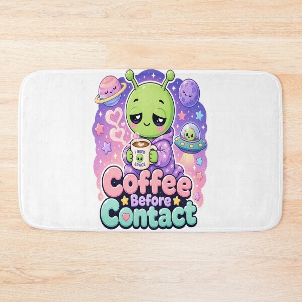 Item preview, Coffee Before Contact Alien Design designed and sold by Ruamid.