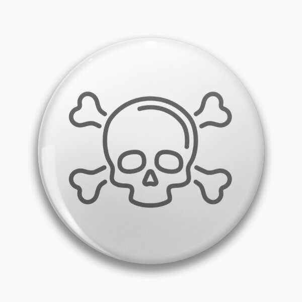 Item preview, Skull and Crossbones designed and sold by The-SilentPlace.