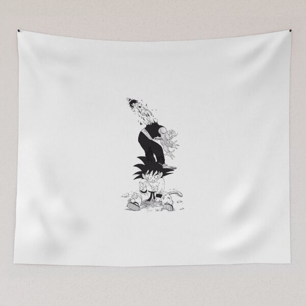 Item preview, Ruthless Invader Striking Warrior with Crying Child Panel designed and sold by DeepBlueMeadow.