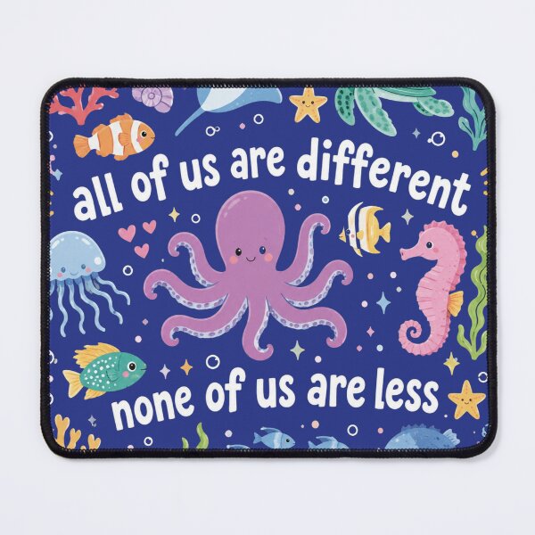 Item preview, Inclusion, Autism, All of Us Are Different Neurodivergent, Ocean Lover Summer Special Education Teacher designed and sold by Sprinkle12345.