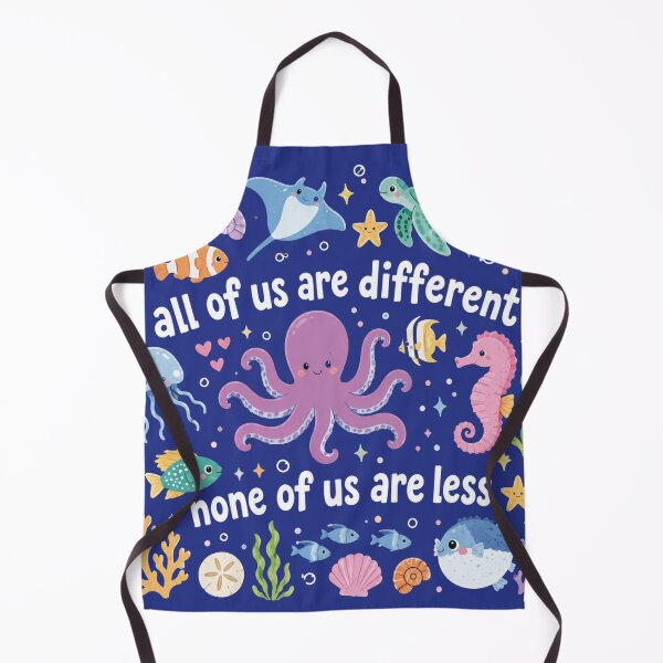 Item preview, Inclusion, Autism, All of Us Are Different Neurodivergent, Ocean Lover Summer Special Education Teacher designed and sold by Sprinkle12345.
