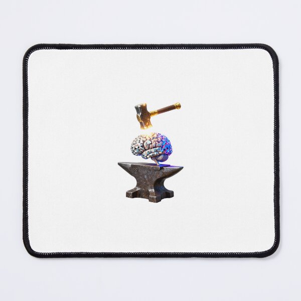 Item preview, The Unbreakable Mind - Diamond Brain & Neon Fire designed and sold by Chrome cinematic.