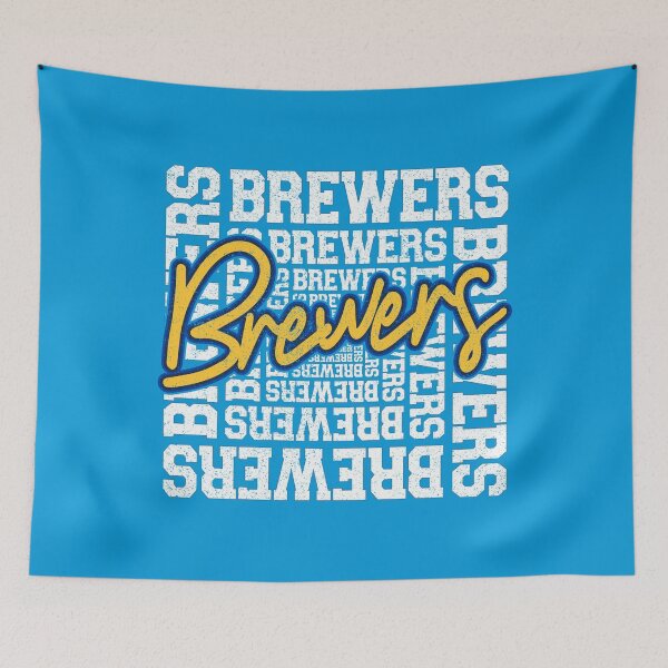 Item preview, Vintage Brewers Retro Sports Fan Team Spirit designed and sold by RockTheFeal.