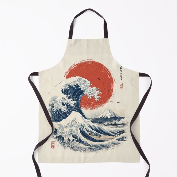Item preview, Vintage Japanese Great Wave Sunset designed and sold by Nordova.