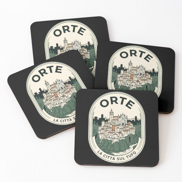 Item preview, Vintage Travel Emblem Orte Italy Cityscape designed and sold by k3rstman1.
