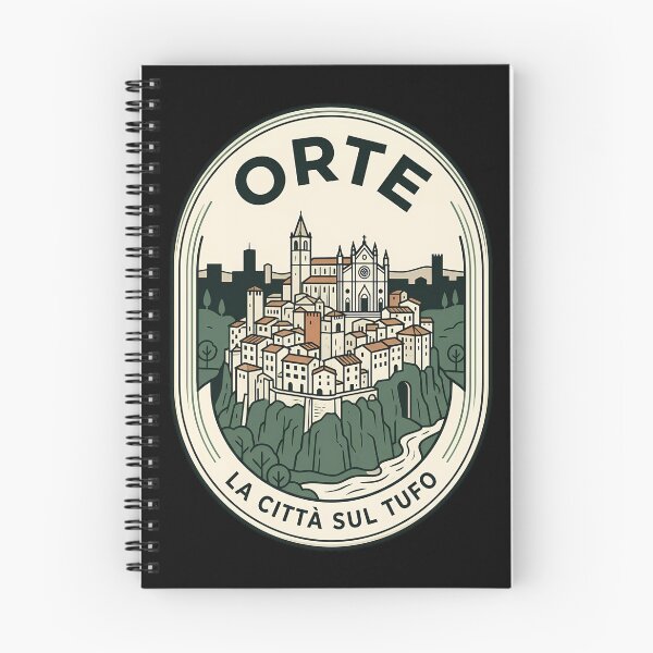 Item preview, Vintage Travel Emblem Orte Italy Cityscape designed and sold by k3rstman1.