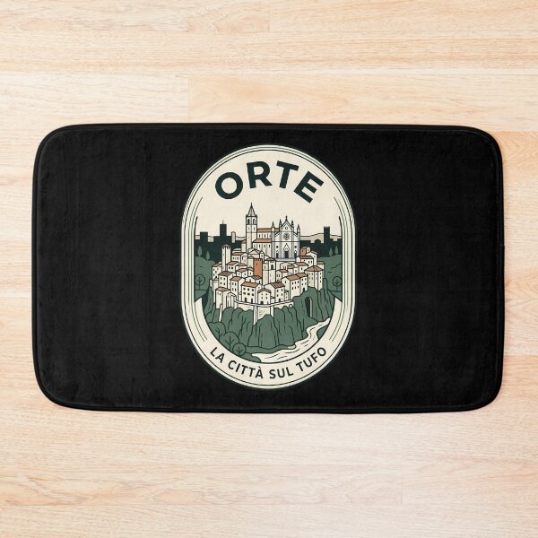 Item preview, Vintage Travel Emblem Orte Italy Cityscape designed and sold by k3rstman1.