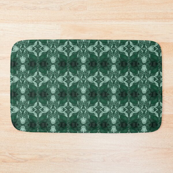 Item preview, Emerald Damask Vine designed and sold by CO10store.