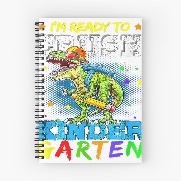 Item preview, Dinosaur T Rex Ready To Crush Kindergarten Back To School designed and sold by Sedwalhissan.