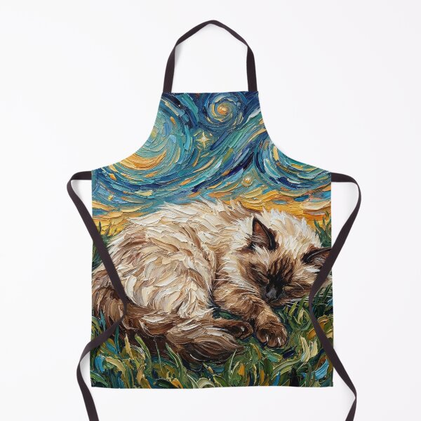 Item preview, Sleepy Himalayan Night designed and sold by AjaTrier.