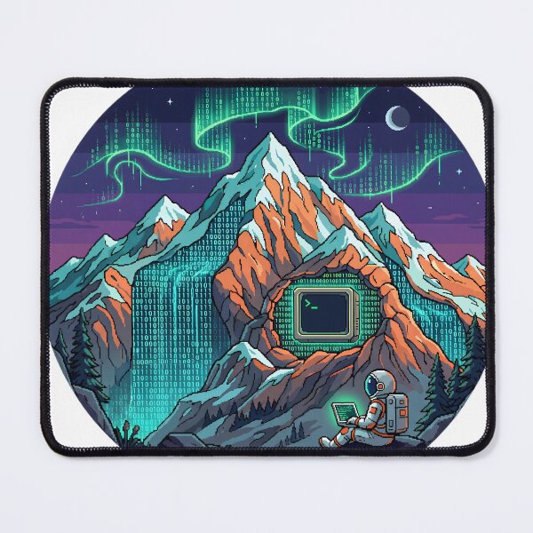 Item preview, Debugging at Altitude - Astronaut Mountain Terminal designed and sold by CosmicCode.