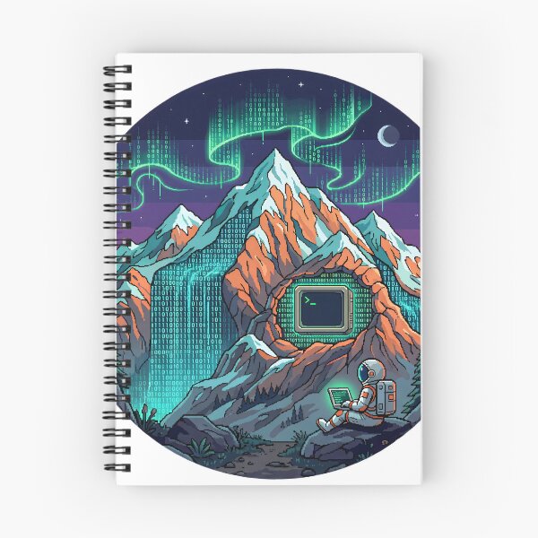 Item preview, Debugging at Altitude - Astronaut Mountain Terminal designed and sold by CosmicCode.