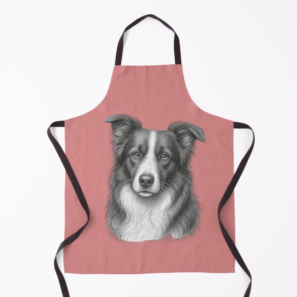 Item preview, Focus Border Collie Shirt | Vintage Engraved Border Collie Portrait Graphic Tee designed and sold by AdicretorDesign.