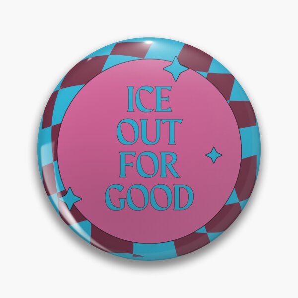 Item preview, ICE Out for Good! Groovy, Retro Design designed and sold by leftyshirts.