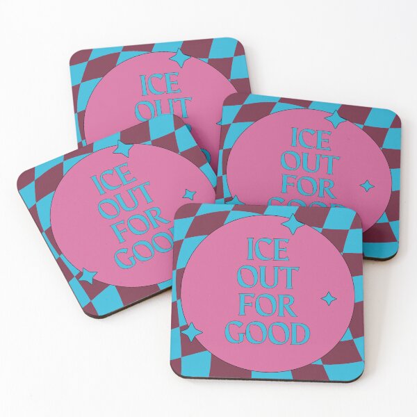 Item preview, ICE Out for Good! Groovy, Retro Design designed and sold by leftyshirts.
