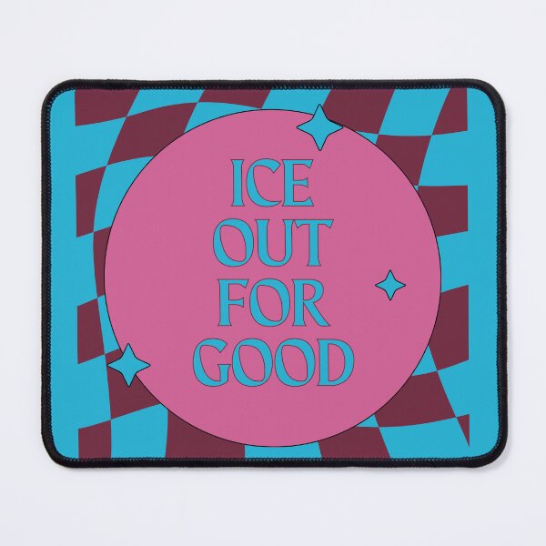 Item preview, ICE Out for Good! Groovy, Retro Design designed and sold by leftyshirts.