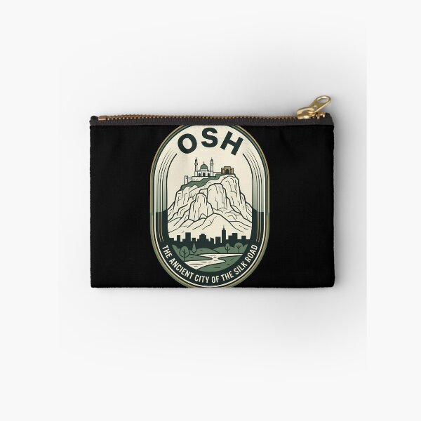 Item preview, Osh Kyrgyzstan Sulayman Mountain Vintage Travel Emblem designed and sold by k3rstman1.