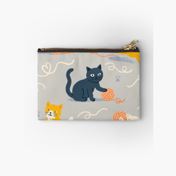 Item preview, Playful Kittens – Cats with Yarn Balls Pattern designed and sold by BuckaBaby.