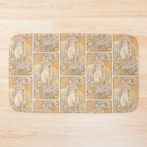 Item preview, Serene Woman Among White Lilies designed and sold by artofuniverse.