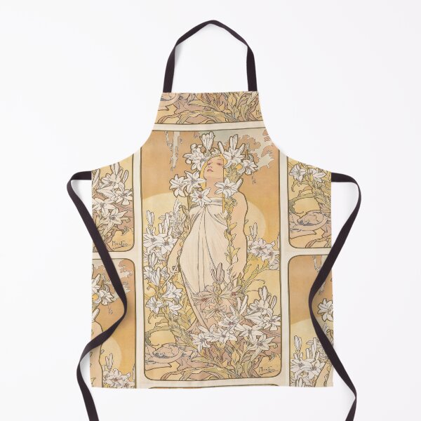 Item preview, Serene Woman Among White Lilies designed and sold by artofuniverse.