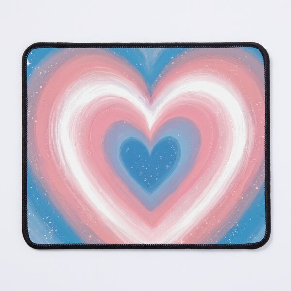 Item preview, Transgender Pride Heart - Lgbtq Aesthetic Glowing Heart designed and sold by Cannaxes Studio.