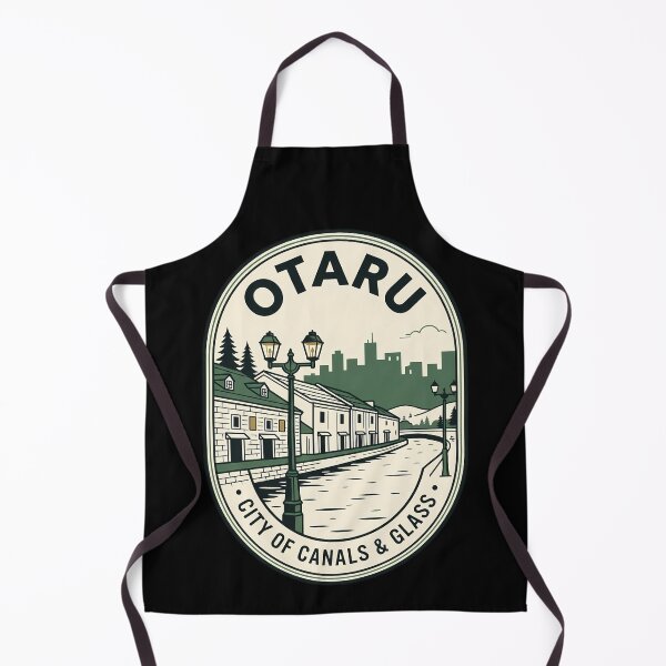 Item preview, Otaru Japan Canal Scene Vintage Travel Emblem designed and sold by k3rstman1.