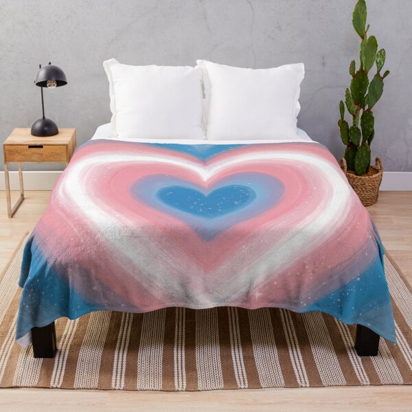 Item preview, Transgender Pride Heart - Lgbtq Aesthetic Glowing Heart designed and sold by Cannaxes Studio.