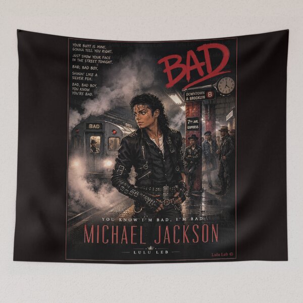 Item preview, Michael Jackson - BAD designed and sold by LuluLeb.