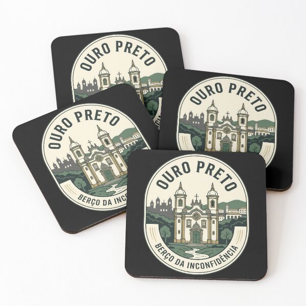 Item preview, Ouro Preto Brazil History Vintage Travel Emblem designed and sold by k3rstman1.