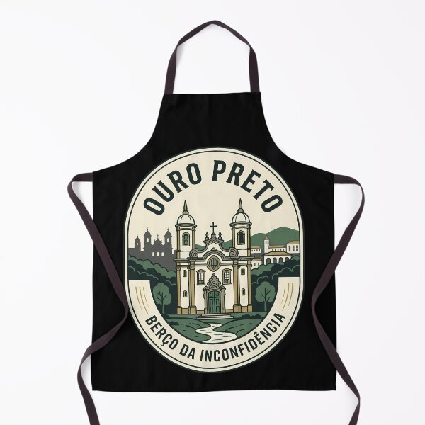 Item preview, Ouro Preto Brazil History Vintage Travel Emblem designed and sold by k3rstman1.