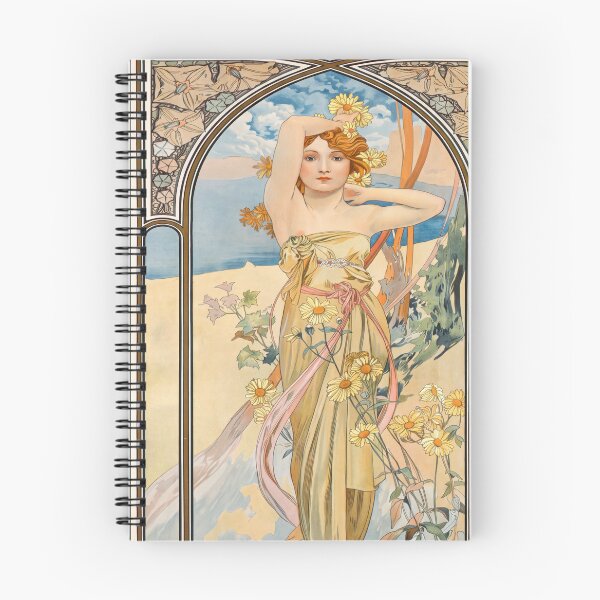Item preview, Brightness of Day Nouveau Woman designed and sold by artofuniverse.