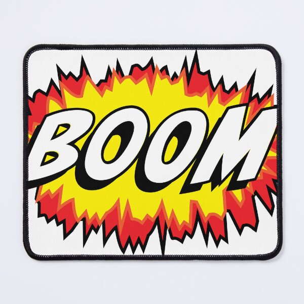 Item preview, BOOM - FUN COMIC BOOK STYLE WORD ART designed and sold by Mascari - Art, Design, Apparel.