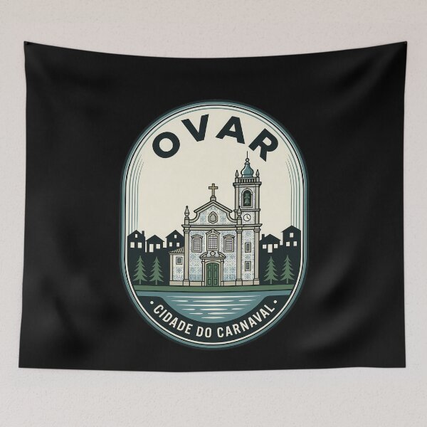 Item preview, Ovar Portugal Vintage Travel Emblem City of Carnival designed and sold by k3rstman1.