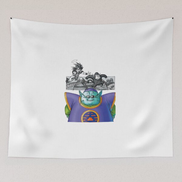 Item preview, Cosmic Deity and Monkey Companion on Tiny Planet Panel designed and sold by DeepBlueMeadow.