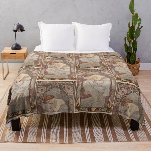 Item preview, Sleeping Woman With Poppies Nocturnal Repose designed and sold by artofuniverse.