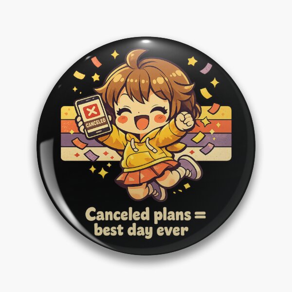 Item preview, Canceled Plans Best Day Ever - Funny Introvert girl T-Shirt designed and sold by Art JSMY.