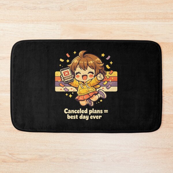 Item preview, Canceled Plans Best Day Ever - Funny Introvert girl T-Shirt designed and sold by Art JSMY.