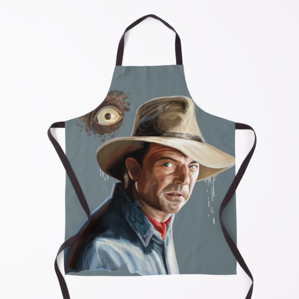 Item preview, Sam Neill Jurassic, handpainted Portrait designed and sold by AK-Hevonen.