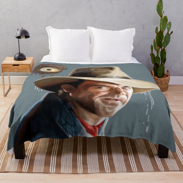 Item preview, Sam Neill Jurassic, handpainted Portrait designed and sold by AK-Hevonen.