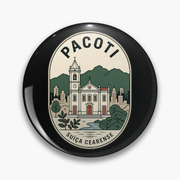 Item preview, Pacoti Brazil Vintage Travel Emblem Suíça Cearense designed and sold by k3rstman1.