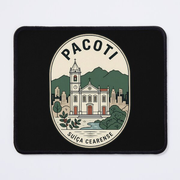 Item preview, Pacoti Brazil Vintage Travel Emblem Suíça Cearense designed and sold by k3rstman1.