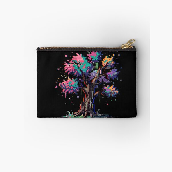 Item preview, Cybernetic Arbor: Retro Glitch Pixel Tree designed and sold by BREWR.