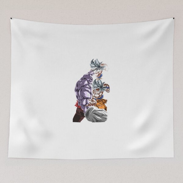 Item preview, Divine Silver Haired Warrior Delivering High Contrast Punch designed and sold by DeepBlueMeadow.