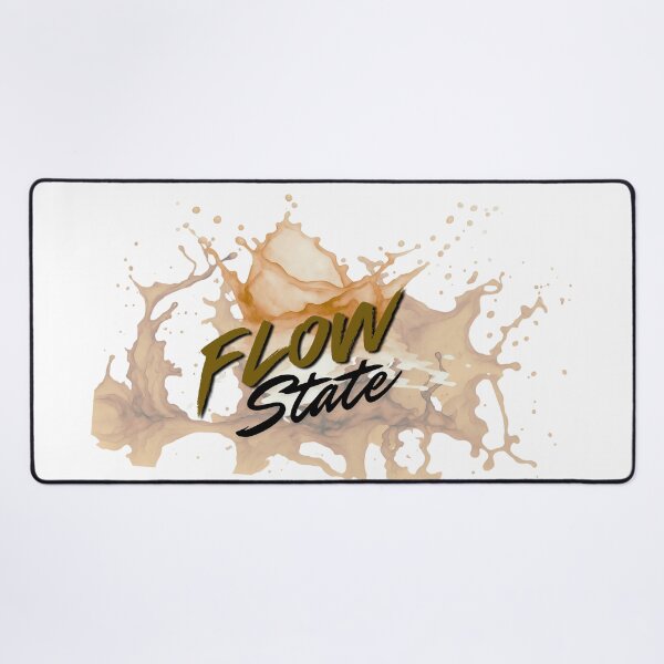 Item preview, Golden Flow State Watercolor Splash Motivational Design designed and sold by VariusDesigns.