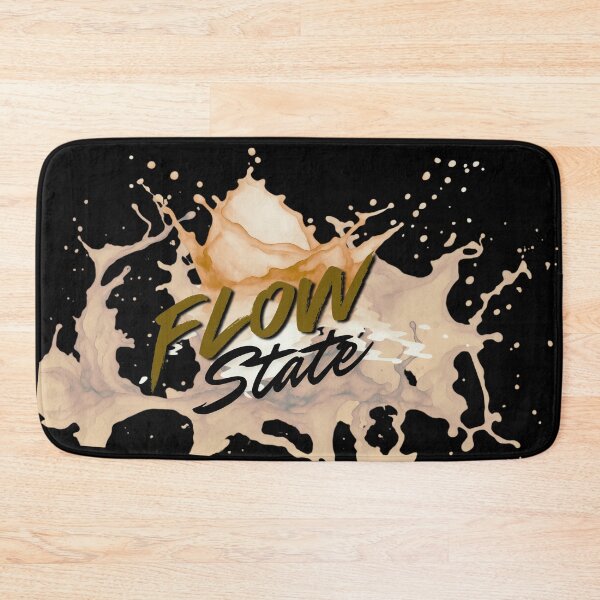 Item preview, Golden Flow State Watercolor Splash Motivational Design designed and sold by VariusDesigns.